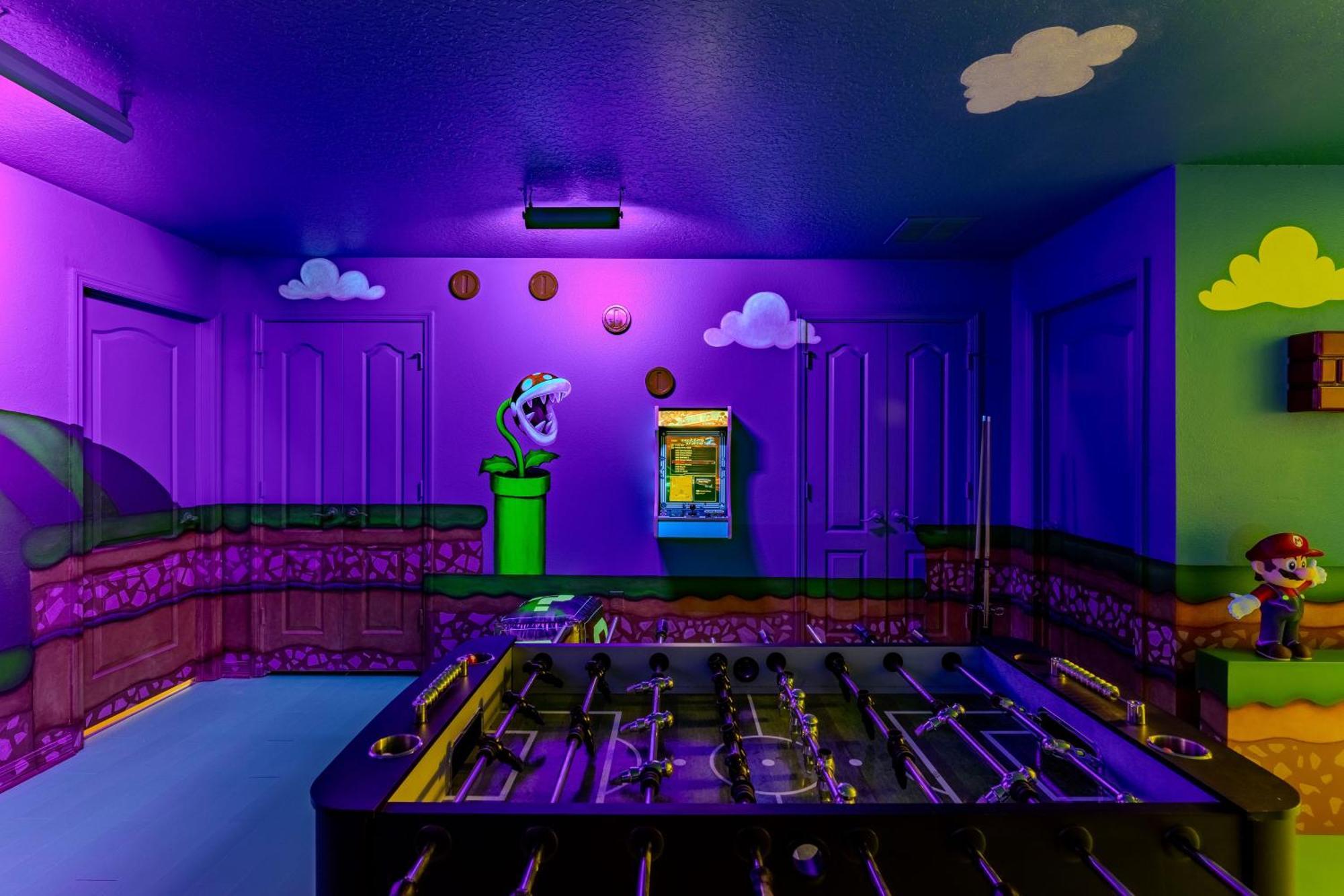 基西米Mario'S Magic Mansion - Family Fun! Private Heated Pool & Spa 4 Miles To Disney!别墅 外观 照片