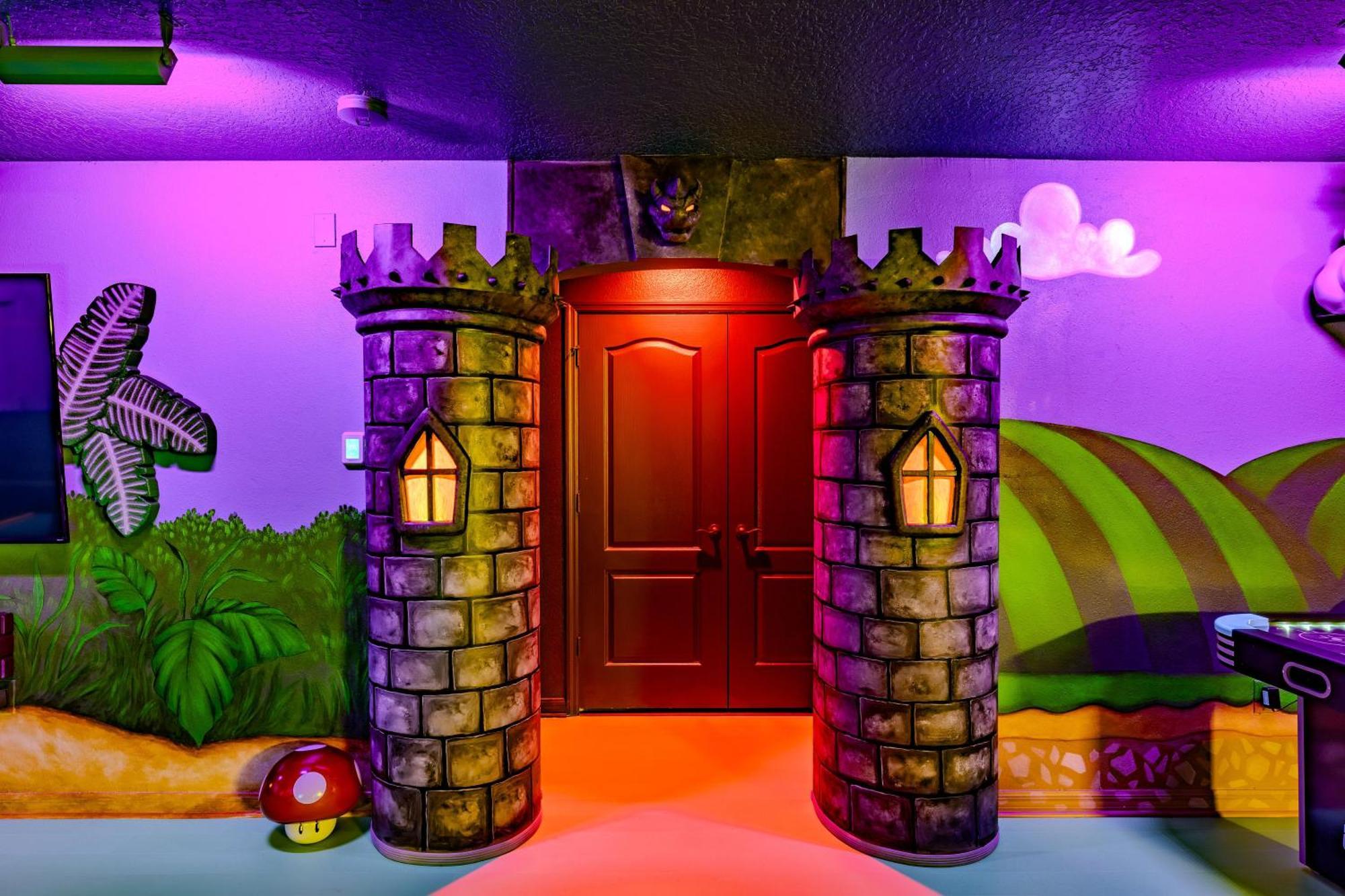 基西米Mario'S Magic Mansion - Family Fun! Private Heated Pool & Spa 4 Miles To Disney!别墅 外观 照片